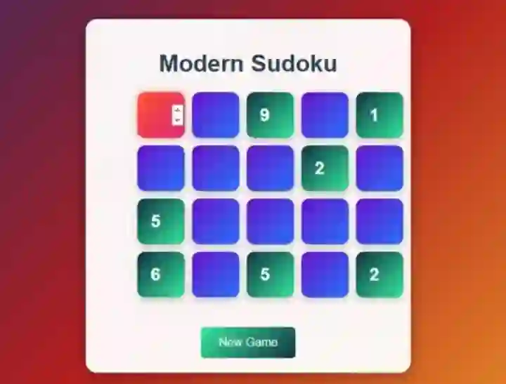 Spil Modern Sudoku online