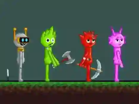 Spil Sprunki Sandbox: Ragdoll Playground Mode online