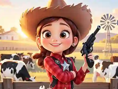 Spil Find The Differences: Cow Farm online
