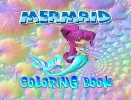 Spil Mermaid Coloring Book online