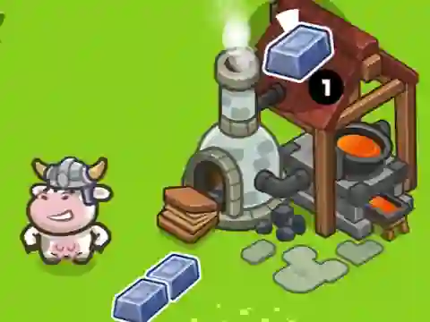 Spil Cow Castle online