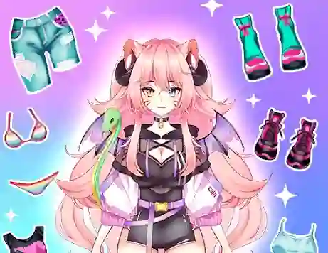 Spil Anime Dress Up Moe online