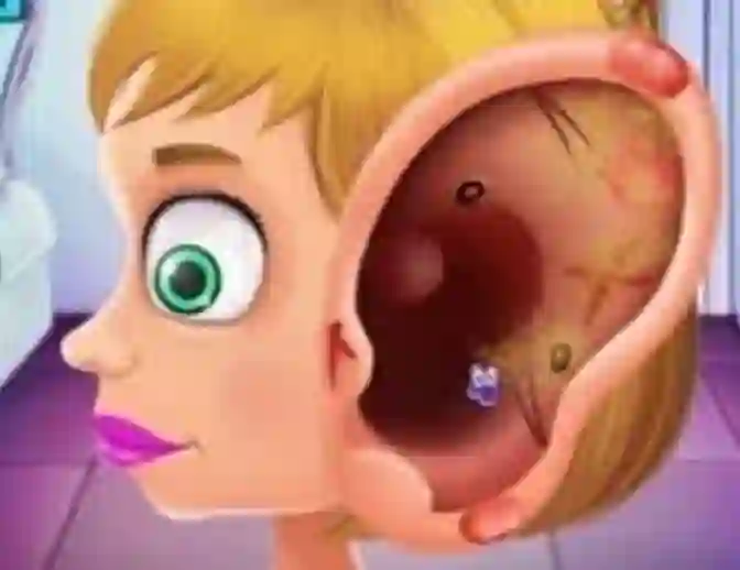 Spil Children's Doctor Treating Ears online