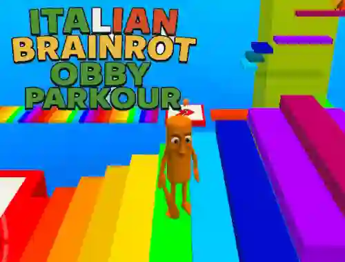 Spil Italian Brainrot Obby Parkour online