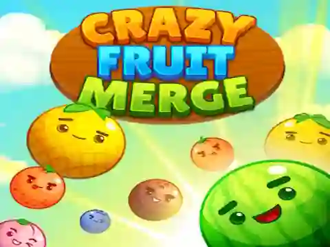 Spil Crazy Fruit Merge online