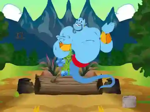 Spil Escape From Wonder Genie Land online