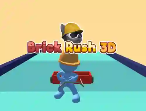 Spil Brick Rush 3D online