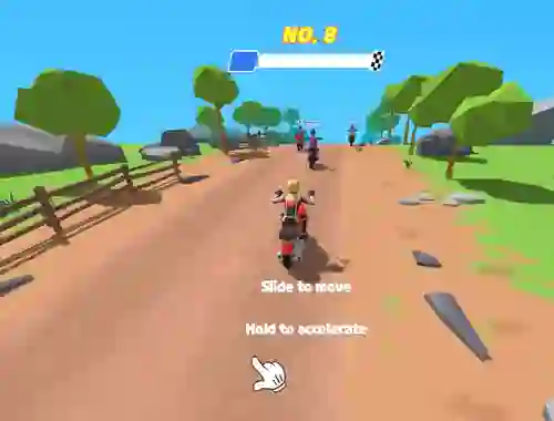 Spil Moto Attack Bike Racing online