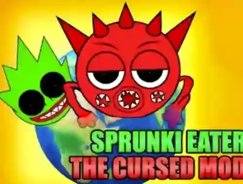 Spil Sprunki Eater The Cursed Mod online