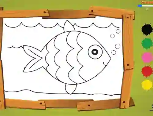 Spil Kids Colour Game online