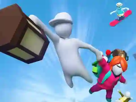 Spil Fall Flat Battle online