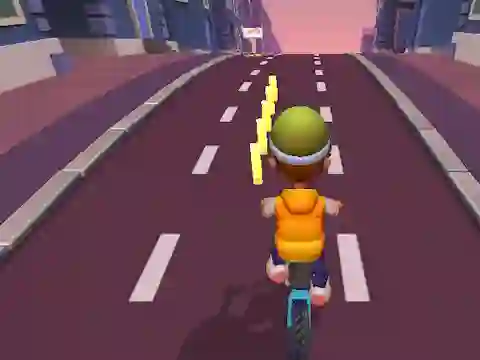 Spil Paper Boy Race Running Game online