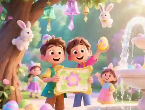 Spil Find The Differences: Easter Egg Hunt online