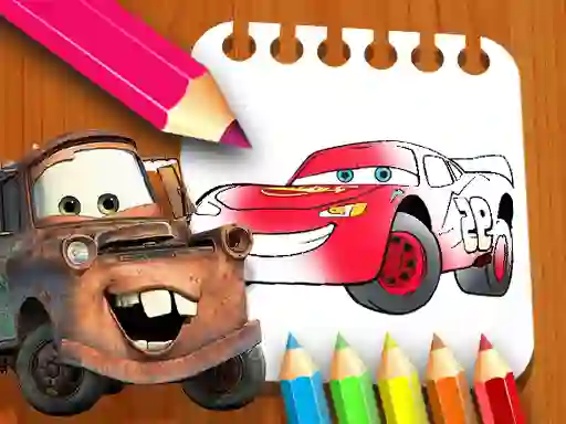 Spil Cars Coloring Book online
