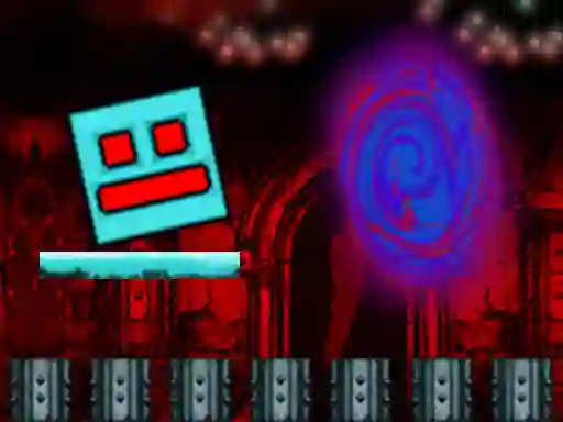 Spil Geometry Dash Horror online