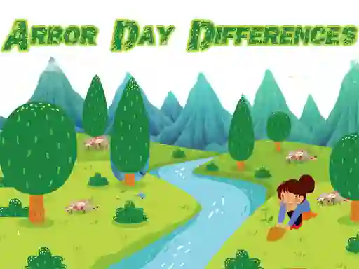 Spil Arbor Day Differences online