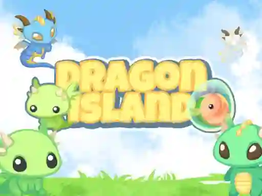 Spil 2048 Dragon Island online