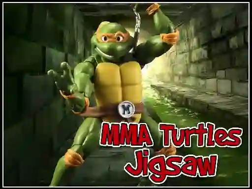 Spil MMA Turtles Jigsaw online