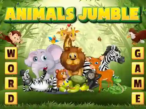 Spil Animals Jumble online