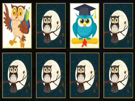 Spil Cute Owl Memory online