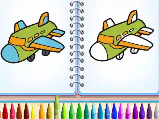 Spil Aero Coloring Books online