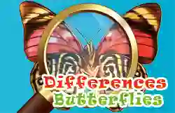 Spil Differences Butterflies online