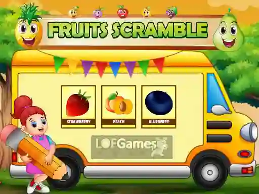 Spil Fruits Scramble online