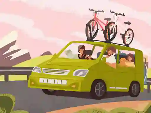 Spil Family Travelling Jigsaw online