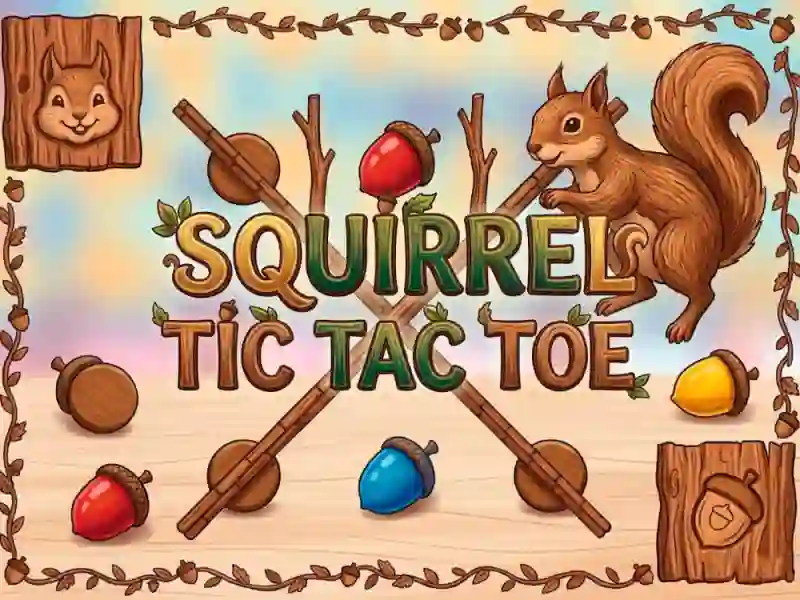 Spil Squirrel Tic Tac Toe online