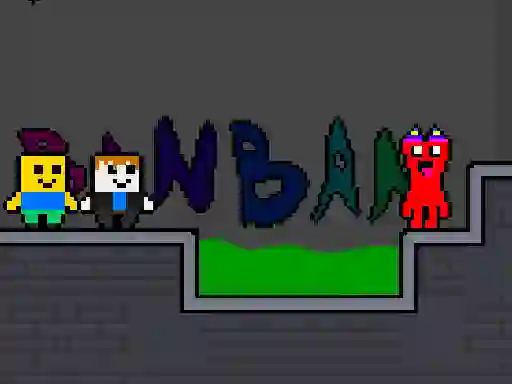 Spil NoobLox vs Garten 2 Player online