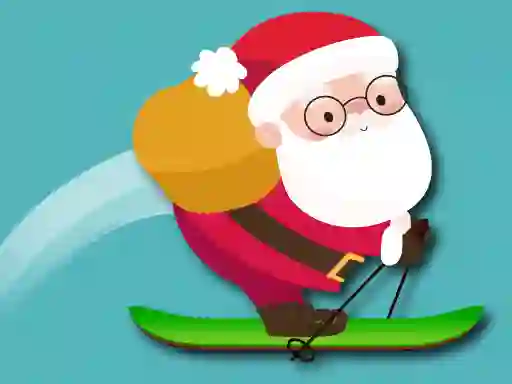 Spil Avalanche Santa Ski Xmas online