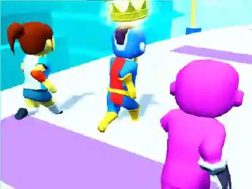 Spil Falling People 3D online