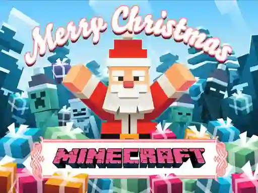 Spil MineCraft Christmas Jigsaw Puzzle online