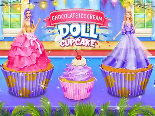 Spil Ice Cream Doll Cake Maker online