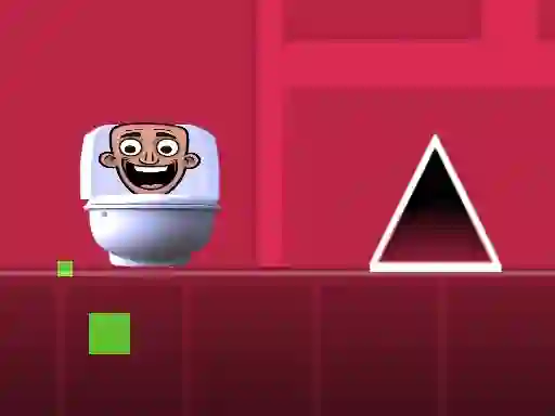 Spil Geometry Dash Skibidi Toilet online