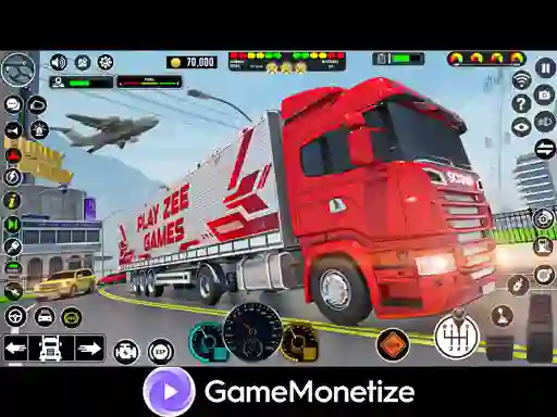 Spil Crazy car transport truck online