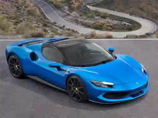 Spil Ferrari 296 GTS Slide online