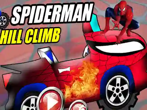Spil Spiderman Hill Climb online