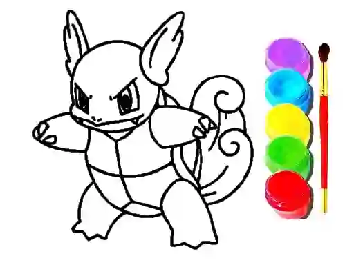Spil Pokemon Coloring Book online