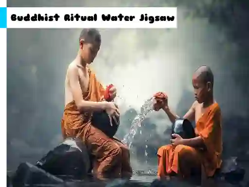Spil Buddhist Ritual Water Jigsaw online