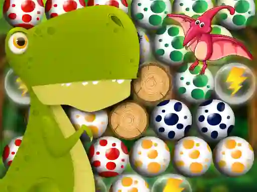 Spil Egg Shooter: Bubble Dinosaur online