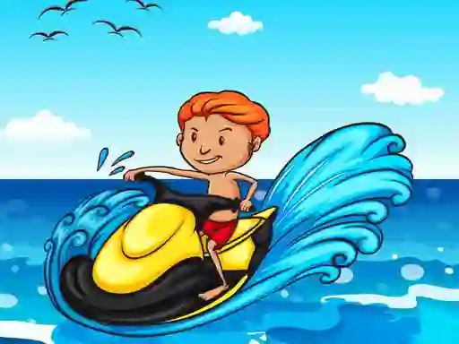 Spil Jet Ski Summer Fun Hidden online