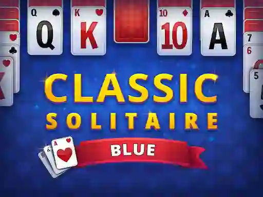 Spil Classic Solitaire Blue online