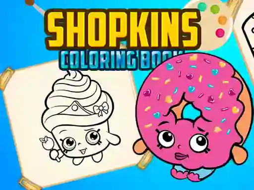 Spil Shopkins Coloring Book online