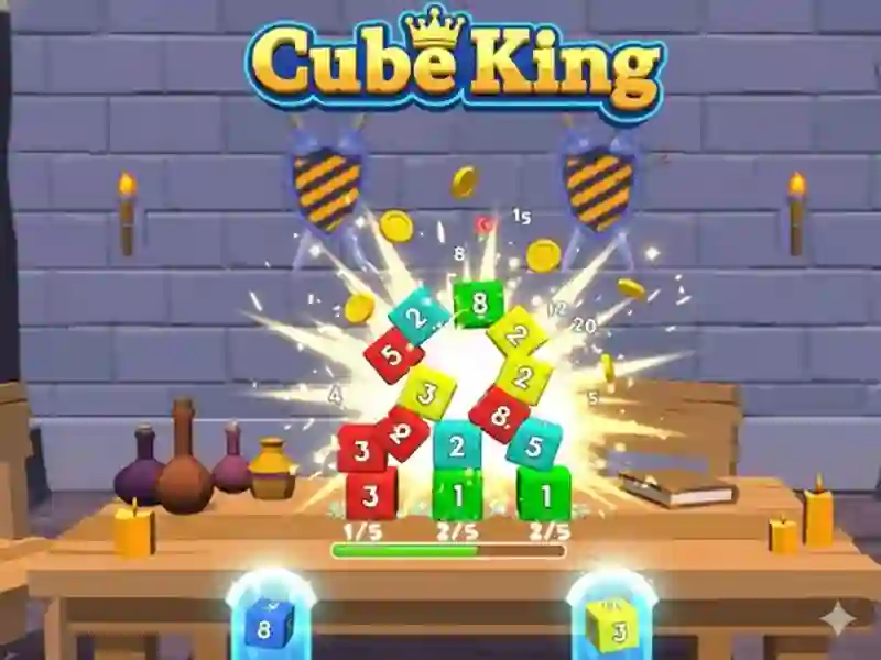Spil Cubes King online