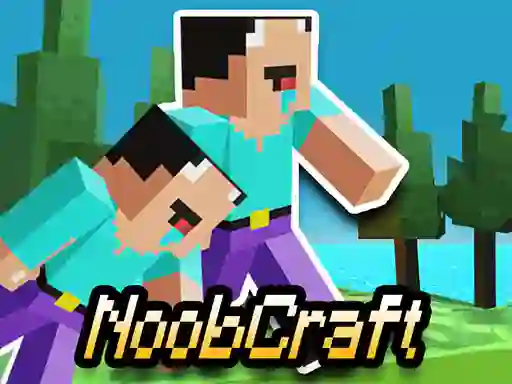 Spil Parkour Craft Noob Steve 2 online