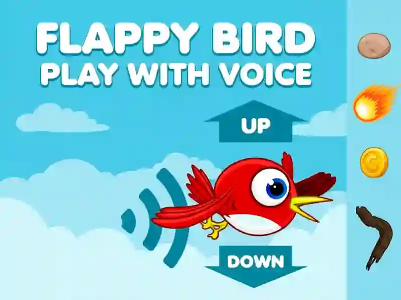 Spil Flappy Bird Play with Voice online