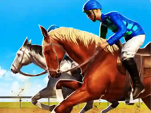 Spil Derby Riding Race 3d online