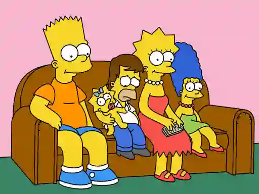 Spil The Simpsons Jigsaw Puzzle online
