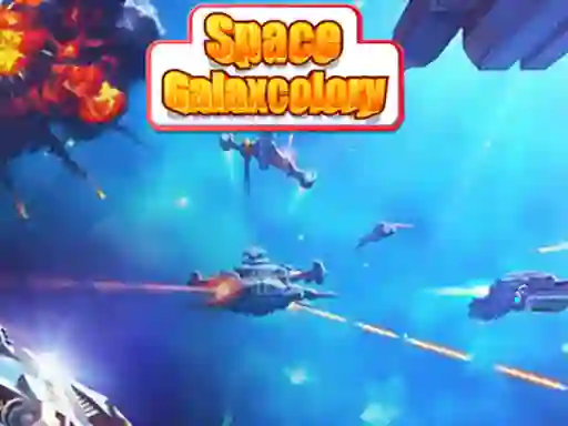 Spil Space Galaxcolory online